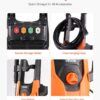 VEVOR Electric Pressure Washer, Max 4200 PSI 2.8 GPM, High-Power Cleaner with Foam Cannon & 4 Nozzles for Driveways, Cars, Fences, Patios, Home Cleaning