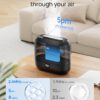 DREO Smart Humidifiers for Bedroom, 4L Cool Mist Humidifier | Top Fill, Quiet Sleep 28 dB, 36H Runtime for large room, Touch/APP/Voice Control, Nightlight, ideal for Baby, Plants, Nursery