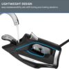 Rowenta, Iron, Smart Temp Stainless Steel Soleplate Steam Iron for Clothes, 380 Microsteam Holes, 1725 Watts Ironing, Auto-Off, Fabric Steamer, Black Clothes Iron, DW3261, Black