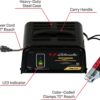 Schumacher Electric 6A Car Battery Charger and Maintainer, 3-in-1 Solution, for 6V/12V Power Sport, Automotive, and Marine Batteries, SC1320