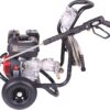 Simpson 3400 PSI Gas Pressure Washer, 2.5 GPM Residential Power Washer, Cold Water, 25' Hose, Clean Machine, 49-State Compliant (CM61083) Simpson 3400 PSI Gas Pressure Washer, 2.5 GPM Residential Power Washer, Cold Water, 25' Hose, Clean Machine, 49-State Compliant (CM61083)