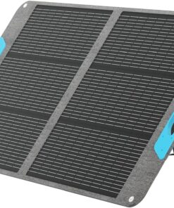 Renogy 100 Watt Solar Panel, N-Type 100W Portable Solar Panels w/Kickstands, Foladable 25% High Efficiency Solar Charger for Power Station, USB-A&Type-C Output, for Camping, RV, SUV, Off-Grid Outdoor