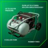 Metabo HPT Air Compressor, THE TANK, 8-Gallon Trolley Air Compressor, 225 PSI, Versatile for Use with Framing, Siding, Finish, or Roofing Nailers, Easy Mobility with Rubber Tires, EC1315S Metabo HPT Air Compressor, THE TANK, 8-Gallon Trolley Air Compressor, 225 PSI, Versatile for Use with Framing, Siding, Finish, or Roofing Nailers, Easy Mobility with Rubber Tires, EC1315S