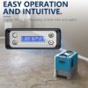 ALORAIR Commercial Dehumidifier with Pump, Up to 180 PPD (Saturation), 85 PPD at AHAM, 6 Years Limited Warranty, LGR Industrial Dehumidifier for Flood Repair, Crawlspace and Basement Drying