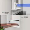 Vornado TRANSOM AE Window Fan Works with Alexa, 4 Speeds, Reversible Exhaust Mode, Weather Resistant Case, Whole Room,White Vornado TRANSOM AE Window Fan Works with Alexa, 4 Speeds, Reversible Exhaust Mode, Weather Resistant Case, Whole Room,White
