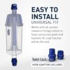 Polaris Cyclonic XL Leaf Catcher, Universal Fit & Easy to Install for Suction Cleaners, Advanced Cyclonic Action for Increased Cleaner Performance