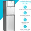 Avalon Self Cleaning Bottleless Water Cooler Water Dispenser - 2 Temperature Settings - Hot & Cold Water, Durable Stainless Steel Cabinet, Reverse Osmosis Filtration- UL Listed