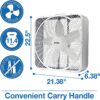 Air King 9723 20-Inch 3-Speed Box Fan , White
