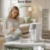 DREO Reverse Osmosis Water Filter Countertop, RO Filtration System, 3:1 Pure to Drain, TDS & Filter Life & 2 Autofill Pitchers, Install-Free, Self-Cleaning Water Purifier, RO Water Filter