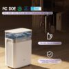 avylo Dehumidifier for Basement with Pump and Hose, Max 90 Pints/D, White | Energy Star Most Efficient 2025,5000 Sq.Ft Dehumidifier,Top Mounted 2.11Gal Tank,3 Drainage Option,Auto Shut Off,Auto Defrost avylo Dehumidifier for Basement with Pump and Hose, Max 90 Pints/D, White | Energy Star Most Efficient 2025,5000 Sq.Ft Dehumidifier,Top Mounted 2.11Gal Tank,3 Drainage Option,Auto Shut Off,Auto Defrost