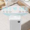 PLUSCENT 32 Pint Dehumidifier for Basement, 2500 sq.ft Dehumidifiers for Home with Drain Hose, 3 Modes, Auto Defrost, 24H Timer, Quiet Smart Humidity Control for Large Room, Bedroom, Bathroom, RV
