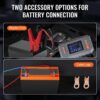 VEVOR Smart Battery Charger, 35-Amp, Lithium LiFePO4 Lead-Acid (AGM/Gel/SLA) Car Battery Charger with LCD Display, Trickle Charger Maintainer Desulfator for Boat Motorcycle Lawn Mower Deep Cycle