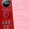 COMFEE' Retro Microwave Oven, 0.9 Cu.Ft 900W Countertop, Red | 6 Auto Menus，Multi-stage Cooking, Mute Function, LED Display, for Apartment & Dorm