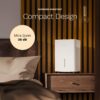 hOmeLabs Dehumidifier 1,800 Sq Ft 8 Pint (MAX 24 Pint at 95°F, 90% RH) | WIFI + Upgraded Advanced Humidity & Moisture Control, Quiet, Efficient, Auto Shut-off, Ideal for Home, Basement, Office
