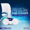 Polaris Vac-Sweep 280 Pressure-Side In-ground Pool Cleaner, Double Venturi Jet Powered, 31ft of Hose with an All Purpose Debris Bag Polaris Vac-Sweep 280 Pressure-Side In-ground Pool Cleaner, Double Venturi Jet Powered, 31ft of Hose with an All Purpose Debris Bag
