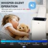Whynter ARC-1230WNH 14,000 BTU (12,000 BTU SACC) NEX Inverter Dual Hose Cooling Portable Air Conditioner, Heater, Dehumidifier, and Fan with Smart Wi-Fi, Up to 600 sq ft in White