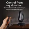 Vornado STRATA™ 8 OmniWave™ Medium Table Fan, Energy Efficient DC Motor, 10 Electric Fan Speeds, Quiet Operation with Oscillation, Powerful Cooling Solution for Bedroom, Home, and Living Room, Black