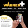 Wagner Spraytech 2494184 915e On-Demand Steam Cleaner & Wallpaper Removal, Multipurpose Power Steamer, 18 Attachments Included (Some Pieces Included in Storage Compartment) For Floor