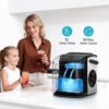 EUHOMY Ice Maker Machine, Light Grey
