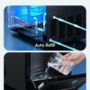 EUHOMY 2.4" Ice Ball Maker Countertop, 3Pcs Ready in 40Mins, 108Pcs/Day, Self-Cleaning Sphere Ice Maker Machine with Crystal Clear Ice, Round Ice Cube Maker for Whiskey & Bourbon