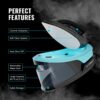 Pursteam Steam Station Max Ceramic Soleplate Steam Iron for Clothes 1500W, 50.7oz Removable Water Tank, Fast Heat Up Self-Clean, Auto Shut-Off, Professional Iron Steamer for Ironing