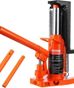 VEVOR Hydraulic Jack, 2.5 Ton Toe Lift, 5 Ton Top Lift, 0.8-5.3 in Toe Height, 8.9-13.4 in Top Height, Air Hydraulic Claw Jack for Machinery, Industry