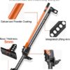 VEVOR Farm Jack 48 inch Utility High Lift, 7000 lbs Capacity Ratcheting Off Road Jeep Jack, Heavy for Tractor, Truck, SUV, Bumper Lift, Orange