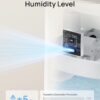 DREO 16L Smart Humidifier Large Room 1000 ft², 130H Runtime, 30dB, Top Fill | Auto Mode, Remote/Touch/Voice & APP Control, Clean Tank Technology, RGB Light, Cool Mist Humidifiers 755S for Bedroom, White