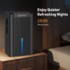 BEDRED Dehumidifier, 95OZ Dehumidifier for Home 1000 sq ft - Quiet with Auto Shut Off & Relaxing 7 Color Ambient Light, Ideal for Livingroom, Bedroom, Basement (Black) BEDRED Dehumidifier, 95OZ Dehumidifier for Home 1000 sq ft - Quiet with Auto Shut Off & Relaxing 7 Color Ambient Light, Ideal for Livingroom, Bedroom, Basement (Black)