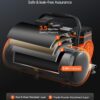 VEVOR Air Compressor, 2 Gallon Steel Tank, 1HP 2.1CFM @ 90PSI Oil Free Air Compressor & Max. 120PSI Pressure, 81dB Ultra Quiet Portable Compressor for Auto Repair, Tire Inflation, Spray Painting, 120V