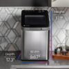 GE Profile Opal 1.0 Countertop Nugget Ice Maker | Chewable nugget ice, 34 lbs/day, First batch in 10 min, 3 lb bin, Flip-top lid, .5 Gallon Built-in Tank, Stainless Steel GE Profile Opal 1.0 Countertop Nugget Ice Maker | Chewable nugget ice, 34 lbs/day, First batch in 10 min, 3 lb bin, Flip-top lid, .5 Gallon Built-in Tank, Stainless Steel
