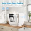 Midea Countertop Dishwasher with 1.59Gal Built-in Water Tank, 5+2 Programs | Portable Dishwasher, Auto-Open Door & Dual Drying, Energy-Saving and Odor Removal, Perfect for Apartments, Dorms& RVs, White
