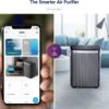 Winix 9800 4-Stage True Hepa Air Purifier with WiFi and PlasmaWave, 500 Sq Ft,Black,Large