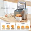 CUCKOO 2 lb. Bread Maker Machine with Auto Dispenser, CBM-AAB101S | 15 Menu Options, 3 Crust Colors, Fruit and Nut Dispensing, 6 Accessories, Sourdough Baking CUCKOO 2 lb. Bread Maker Machine with Auto Dispenser, CBM-AAB101S | 15 Menu Options, 3 Crust Colors, Fruit and Nut Dispensing, 6 Accessories, Sourdough Baking