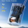 Fanttik X9 Pro Portable Tire Inflator for Compact Car, 1Min Fast Inflate Electric Bike Pump with Digital Tire Pressure Gauge, 150PSI Air Compressor for Electric Bikes, Motorcycle, Ball