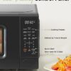 COMFEE' Countertop Microwave Oven 0.7 Cu.Ft, 700W, Black, Child Lock | 11 Power Levels, Multi-stage Cooking, Weight/Time Defrost, Memory Function, for Apartment, Dorm, Office