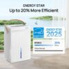 KNKA Energy Star 4500 Sq.Ft Dehumidifier for Basement, Max 80 Pint/Day | Dehumidifier with Drain Hose, Dehumidifiers for Home, Bedroom, Bathroom, Large Room, Smart Humidity Control, Sleep Mode KNKA Energy Star 4500 Sq.Ft Dehumidifier for Basement, Max 80 Pint/Day | Dehumidifier with Drain Hose, Dehumidifiers for Home, Bedroom, Bathroom, Large Room, Smart Humidity Control, Sleep Mode
