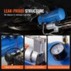 VEVOR 12V Air Compressor with 1.6 Gallon Tank, Train Horn Compressor, 120 psi Working Pressure, Inflating Tires, Air Mattresses