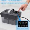 Steam Cleaner for Home - 1600ML Water Tank 15s Heat-Up Portable Steamer for Cleaning, 6 Level Adjustable, 2500W, 45PSI, 250°F Steam, Handheld Steam Cleaner for Car Detailing, Grease, Tile,Grout