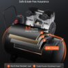 VEVOR Air Compressor, 15 Gallon Steel Tank, 2HP 5.3 CFM@90 PSI Oil Free Air Compressor & Max. 125PSI Pressure, 78dB Ultra Quiet Portable Compressor, for Auto Repair, Tire Inflation, Spray Painting VEVOR Air Compressor, 15 Gallon Steel Tank, 2HP 5.3 CFM@90 PSI Oil Free Air Compressor & Max. 125PSI Pressure, 78dB Ultra Quiet Portable Compressor, for Auto Repair, Tire Inflation, Spray Painting
