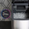 GE Profile Opal 1.0 Countertop Nugget Ice Maker | Chewable nugget ice, 34 lbs/day, First batch in 10 min, 3 lb bin, Flip-top lid, .5 Gallon Built-in Tank, Stainless Steel GE Profile Opal 1.0 Countertop Nugget Ice Maker | Chewable nugget ice, 34 lbs/day, First batch in 10 min, 3 lb bin, Flip-top lid, .5 Gallon Built-in Tank, Stainless Steel
