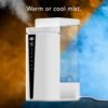 Vornado MISTIC 8 Whole Room Ultrasonic Humidifier, Top-Fill, Aromatherapy, 2-Gallon Tank, 3-Gallon Output, Warm or Cool Mist Humidifier, Automatic Humidity Control, Included Scent Pads