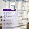 avylo Dehumidifier for Basement with Pump and Hose, Max 90 Pints/D, White | Energy Star Most Efficient 2025,5000 Sq.Ft Dehumidifier,Top Mounted 2.11Gal Tank,3 Drainage Option,Auto Shut Off,Auto Defrost avylo Dehumidifier for Basement with Pump and Hose, Max 90 Pints/D, White | Energy Star Most Efficient 2025,5000 Sq.Ft Dehumidifier,Top Mounted 2.11Gal Tank,3 Drainage Option,Auto Shut Off,Auto Defrost