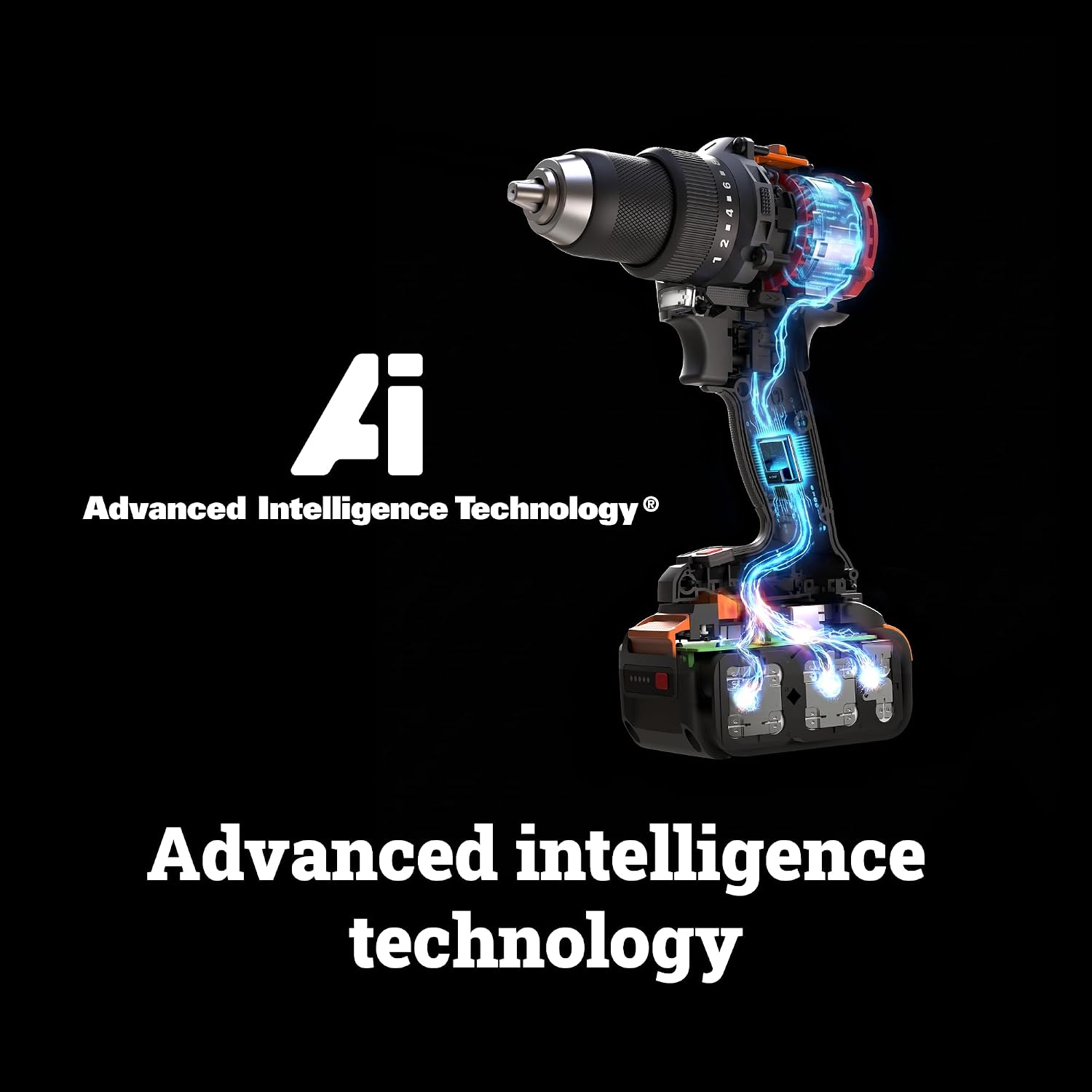 71PI6QwS00L._AC_SL1500_.jpg WORX Cordless Drill Driver, 20V 930 in·lbs Brushless Power Drill Driver, Powerful and Faster Drilling and Driving, Compact 6.3" length, 20V 4.0 Ah Battery and Charger Included, PowerShare WX109L.1