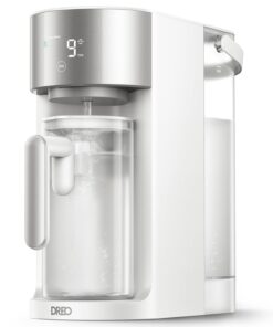 DREO Reverse Osmosis Water Filter Countertop, RO Filtration System, 3:1 Pure to Drain, TDS & Filter Life & Autofill Pitcher, Installation-Free, Self-Cleaning Water Purifier, RO Water Filter