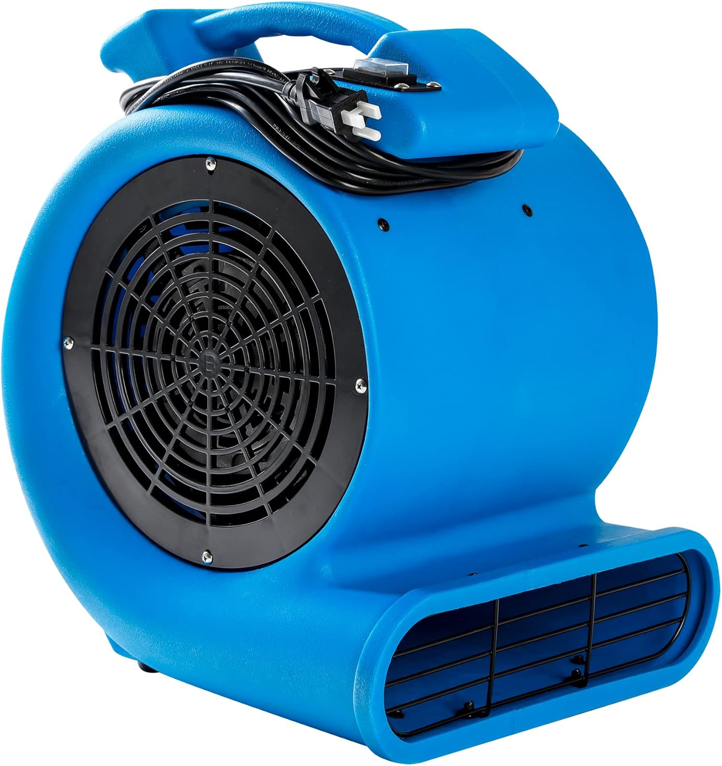 Mounto 1/2hp Air Mover Floor Drying Blower Fan - Powerful 1/2HP Motor Carpet Dryer, 2200 CFM Air Flow, Lightweight Design, 2-Speed Settings for Drying, Cooling & Circulation Mounto 1/2hp Air Mover Floor Drying Blower Fan - Powerful 1/2HP Motor Carpet Dryer, 2200 CFM Air Flow, Lightweight Design, 2-Speed Settings for Drying, Cooling & Circulation - Image 2