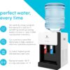 Avalon Premium Hot/Cold Top Loading Countertop Water Cooler Dispenser With Child Safety Lock. UL Listed- White Avalon Premium Hot/Cold Top Loading Countertop Water Cooler Dispenser With Child Safety Lock. UL Listed- White