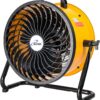 iLiving 16 in. Low Noise Turbo Fan 2687 CFM 3-Speed Portable Air Circulator for Shop, Office, Greenhouse, Home and Warehouse