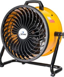 iLiving 16 in. Low Noise Turbo Fan 2687 CFM 3-Speed Portable Air Circulator for Shop, Office, Greenhouse, Home and Warehouse