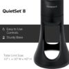 Honeywell QuietSet Whole Room Tower Fan, Oscillating Tower Fan with Remote, Black, HYF290B Honeywell QuietSet Whole Room Tower Fan, Oscillating Tower Fan with Remote, Black, HYF290B